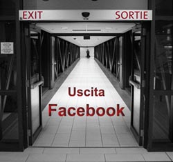 Uscire da Facebook