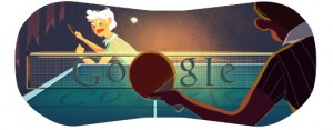 Google doodle - Londra 2012 Tennis Tavolo
