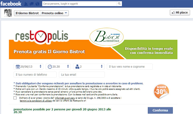 restopolis-prenotazione-facebook-bistrot