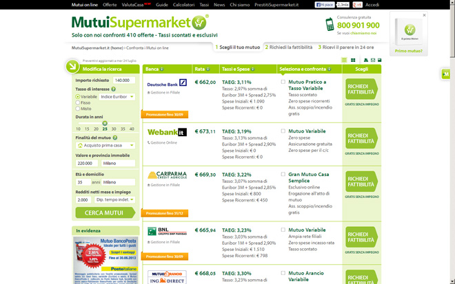 MutuiSupermarket.it
