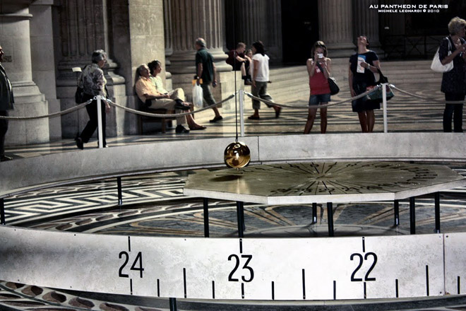 Pendolo-di-léon foucault---Pantheon-Parigi