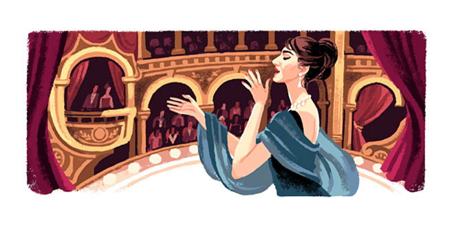 Google-doodle-Maria-Callas