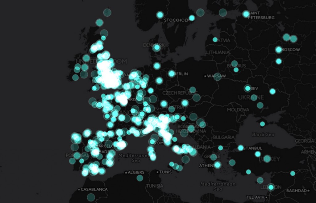 #MuseumWeek-2015-mappa-tweet