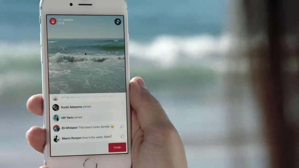 facebook live video news feed