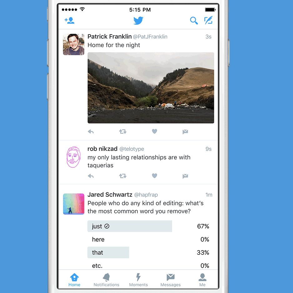 twee DM android ios