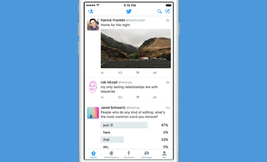 tweet messaggi DM android ios