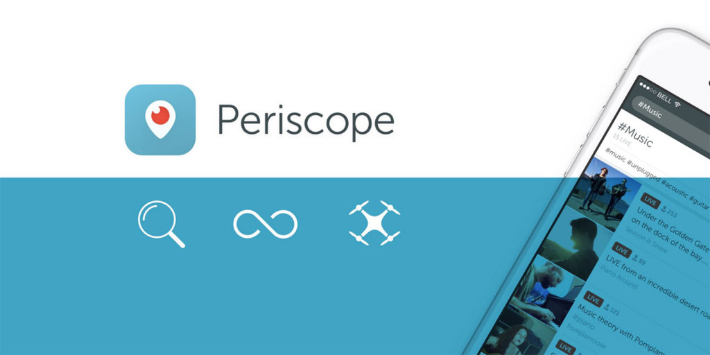 periscope droni ricerca video