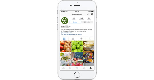 instagram profili business