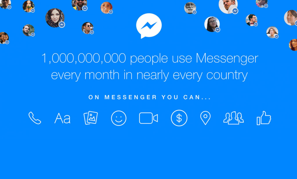 messenger 1 miliardo utenti