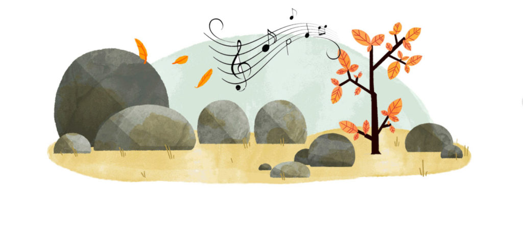 google doodle autunno musica 2016