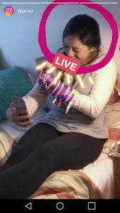 instagram live video lancio android