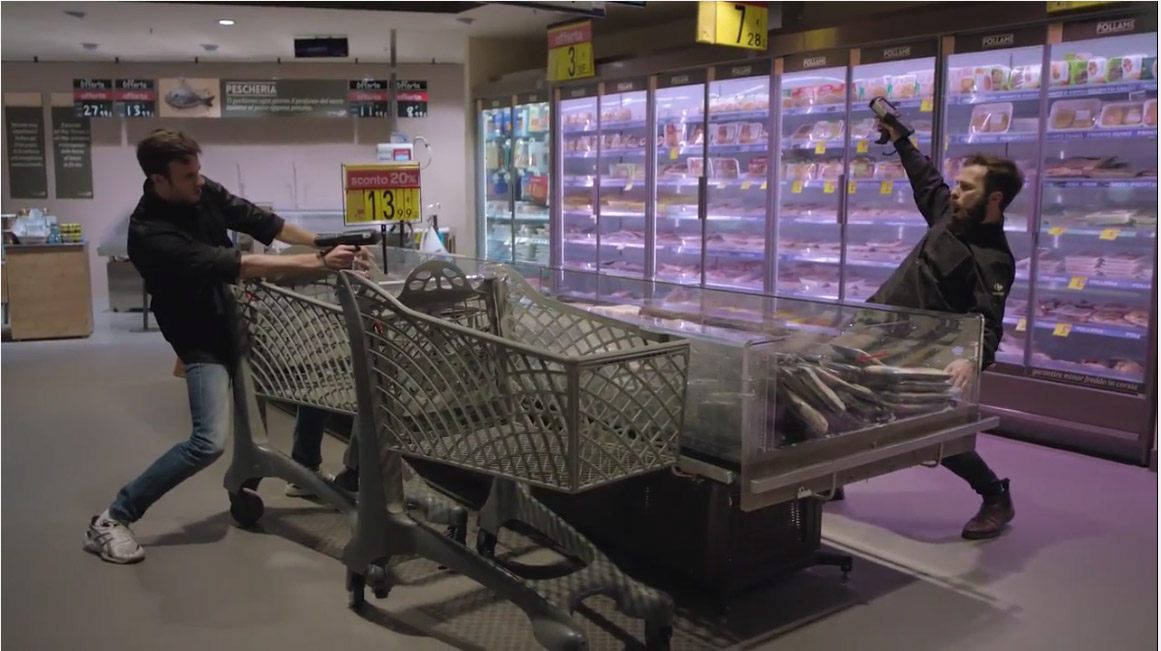 mannequin challenge carrefour