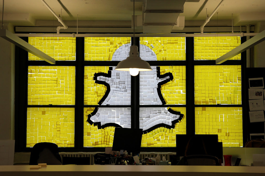snapchat po wall street