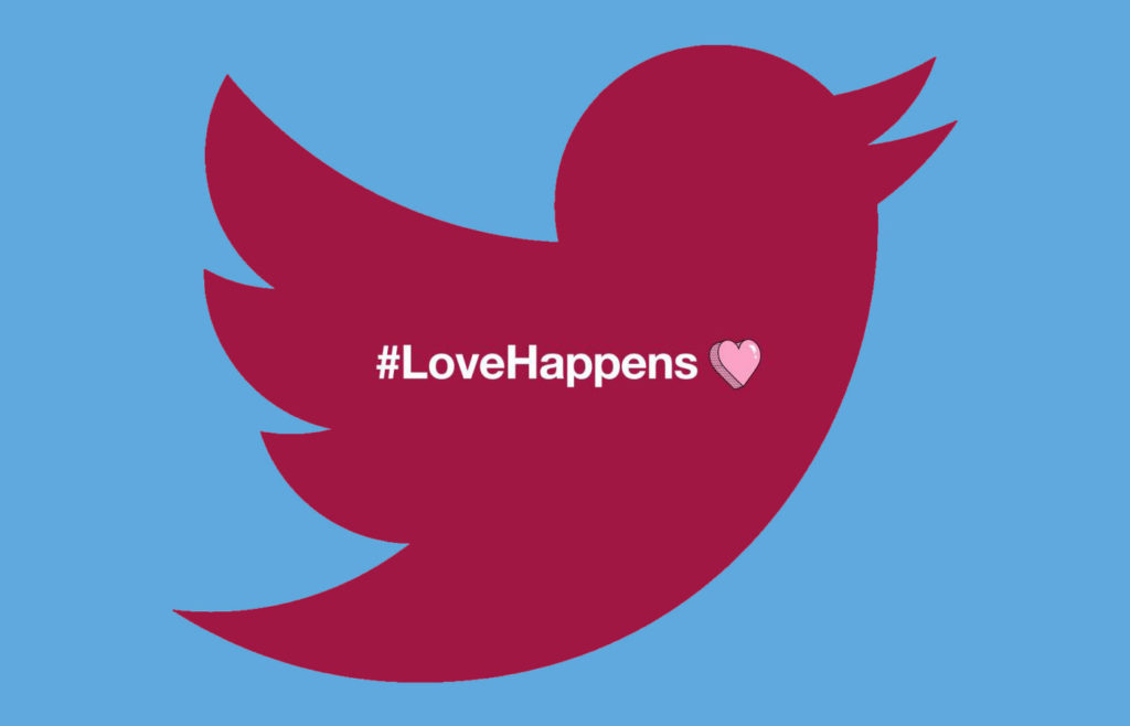 twitter #lovehappens emoji san valentino 2017
