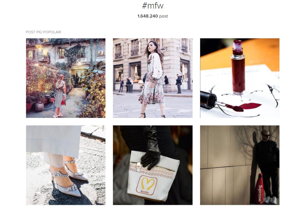 milano fashion week 2017 instagram blogmeter