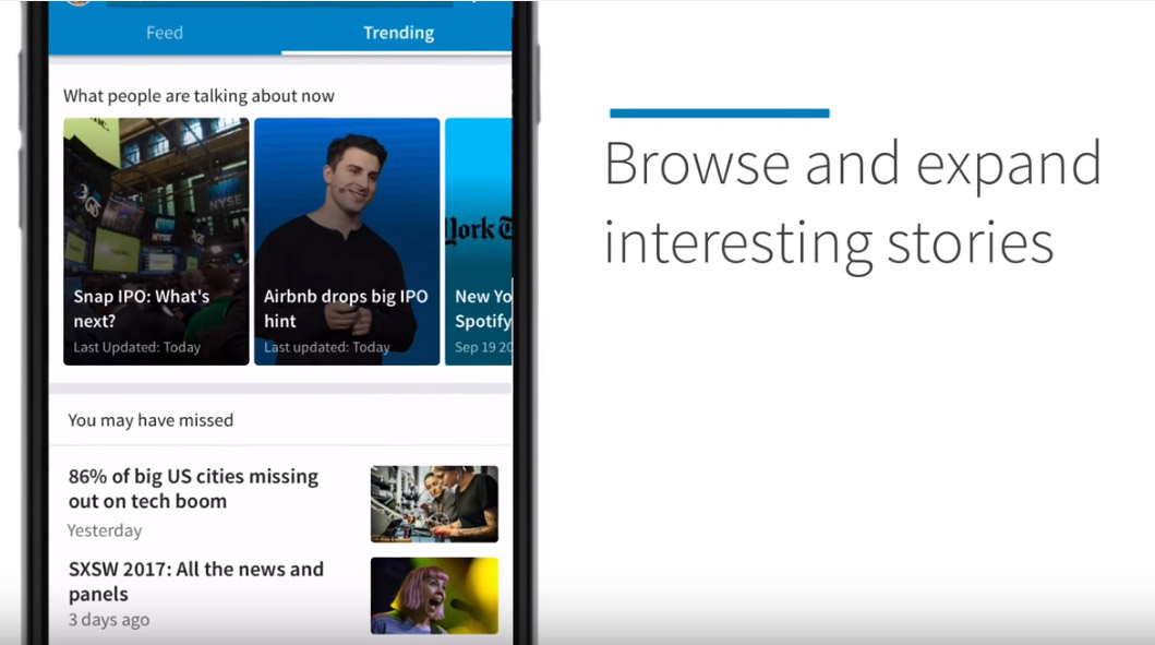 trending storylines linkedin