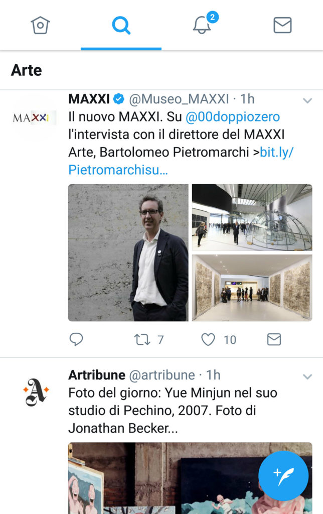 tab esplora tweet argomenti franzrusso.it 2017