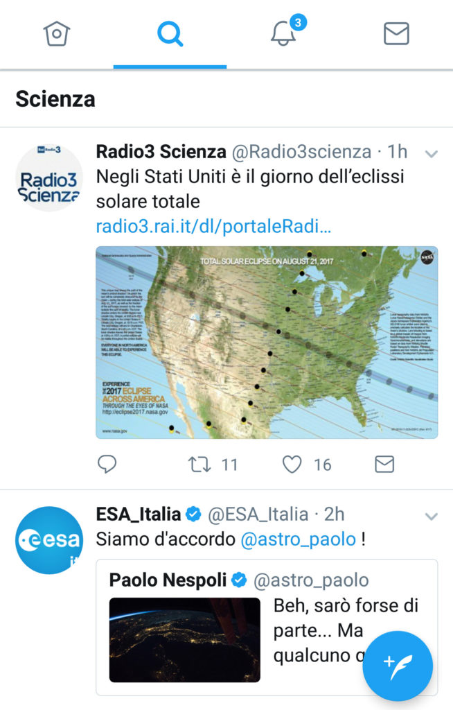 tab esplora tweet argomenti franzrusso.it 2017