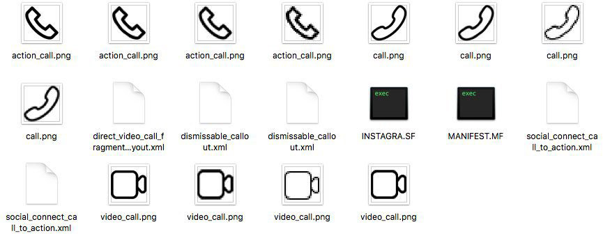 instagram audio video chiamate