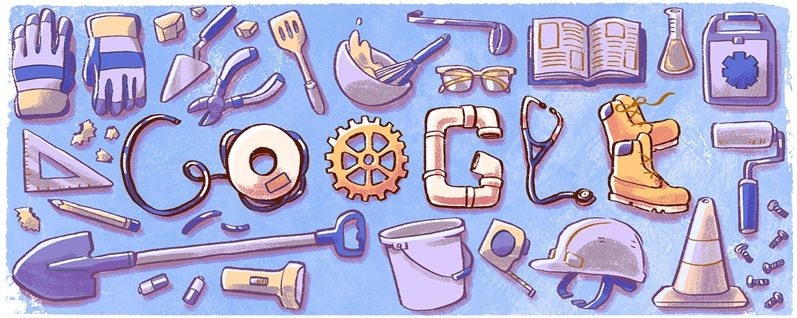 google doodle festa del lavoro 2018