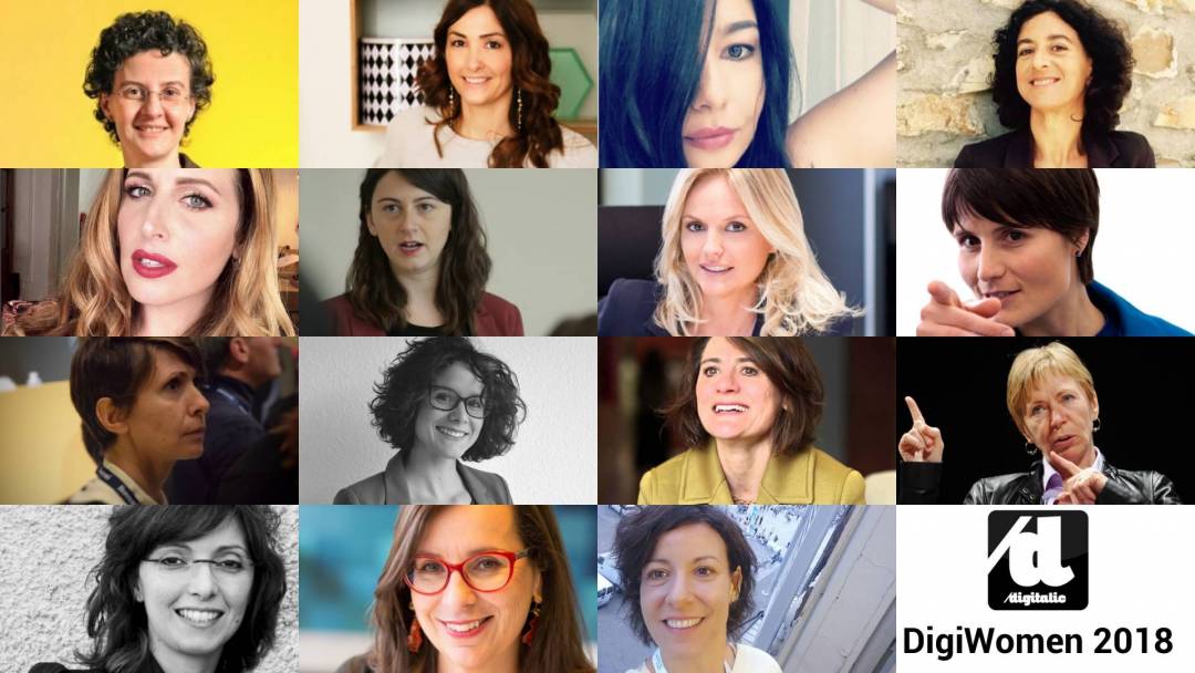 donne influenti digitale DigiWomen 2018 Digitalic