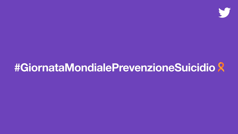 emoji gif twitter giornata prevenzione suicidio