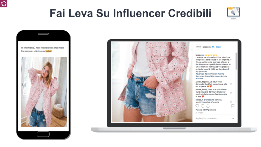 Influencer La Redoute
