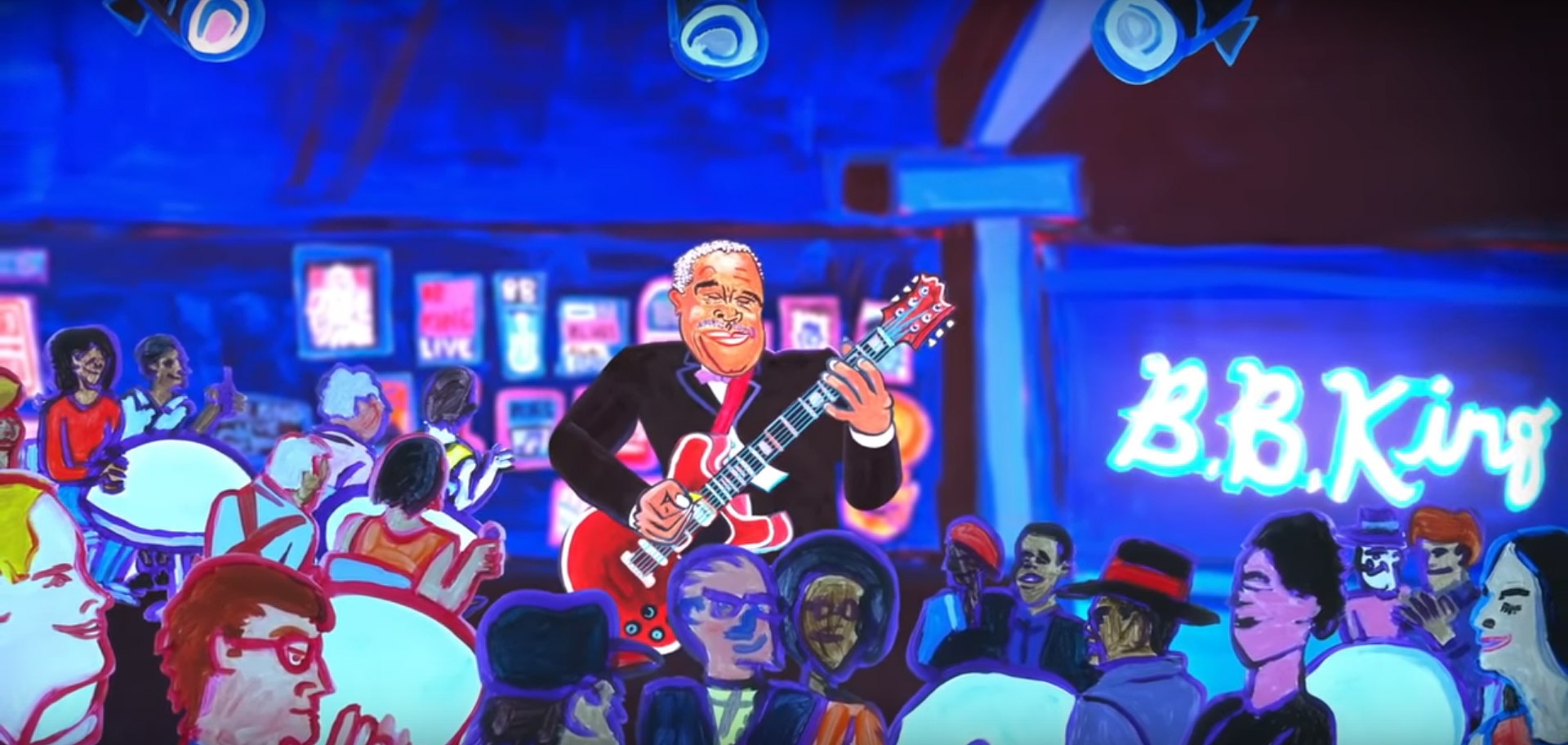 b.b. king google doodle 94 anni