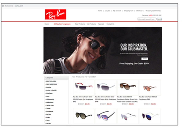 falsa promozione ray ban