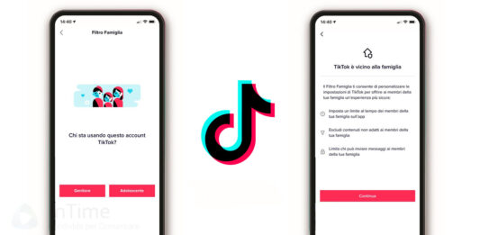 tiktok filtro famiglia