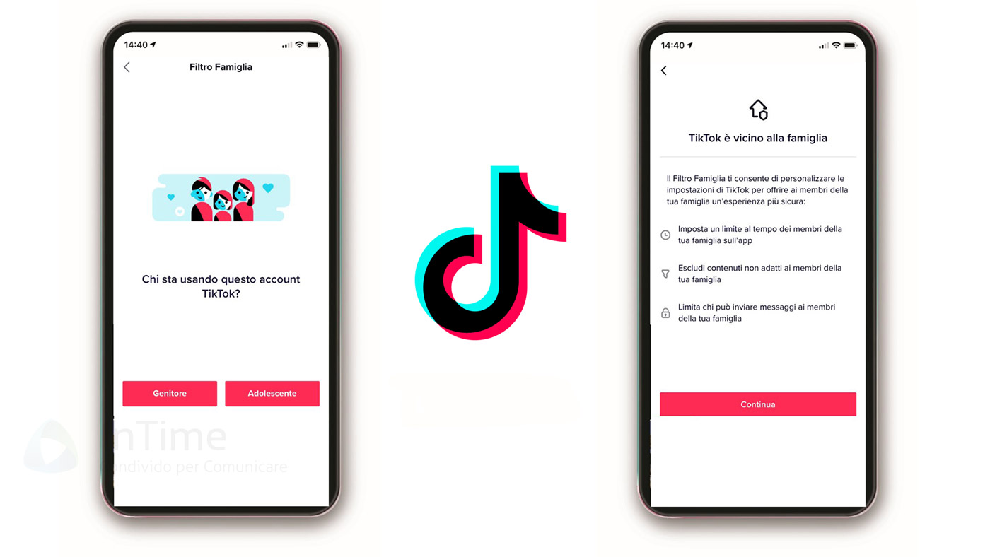 tiktok filtro famiglia