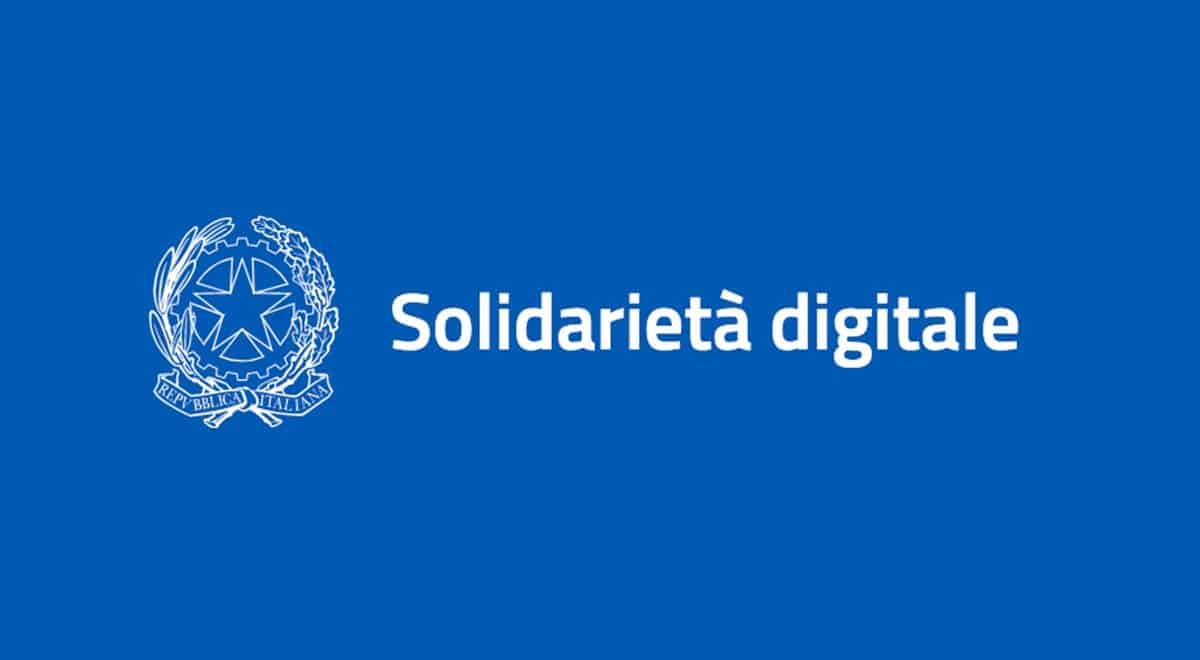 Solidarieta digitale coronavirus