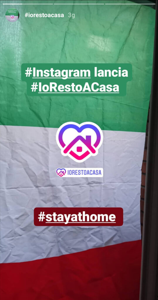instagram iorestoacasa