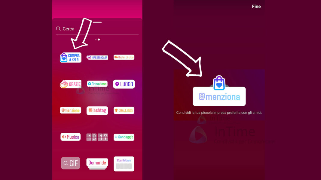 Instagram, ecco lo sticker per sostenere le PMI