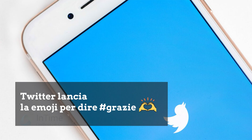 Twitter, ecco la nuova emoji per dire grazie