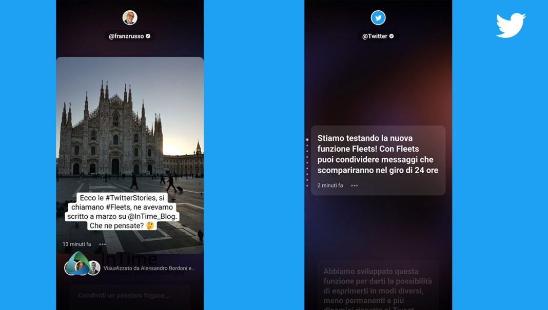 Twitter sceglie l′Italia per lanciare Fleet, abbracciando l’effimero