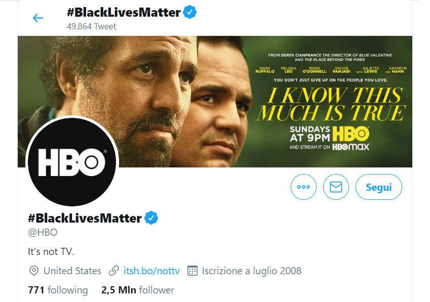 HBO Black Lives Matter