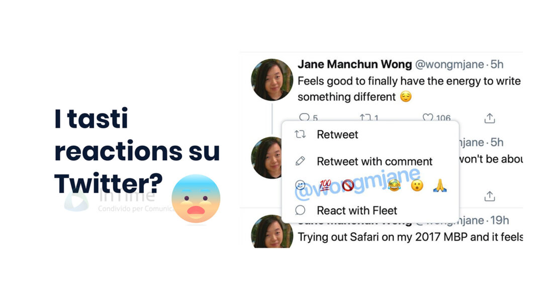 Twitter potrebbe aggiungere i tasti Reactions ai tweet. Ma servono davvero?