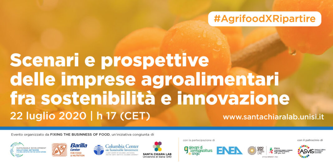 Agrifood italiano, innovazione e sostenibilità per ripartire