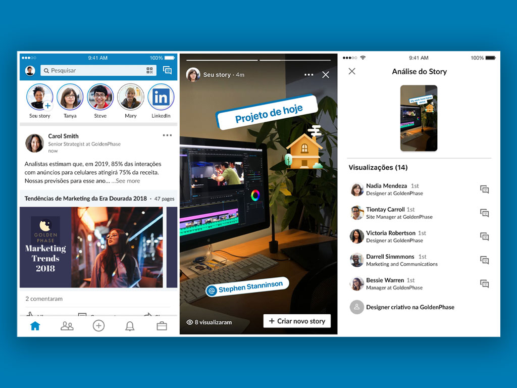 linkedin stories 2020
