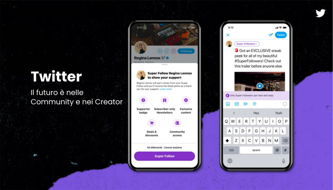 Twitter, il futuro è nelle Community e nei Creator