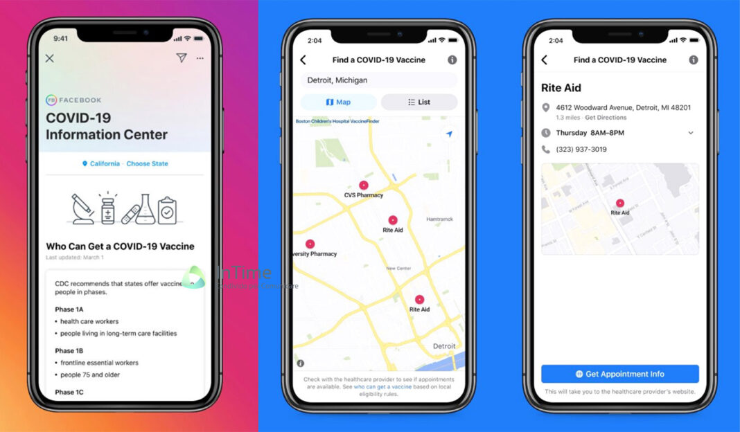 Facebook lancia lo strumento per scoprire dove vaccinarsi