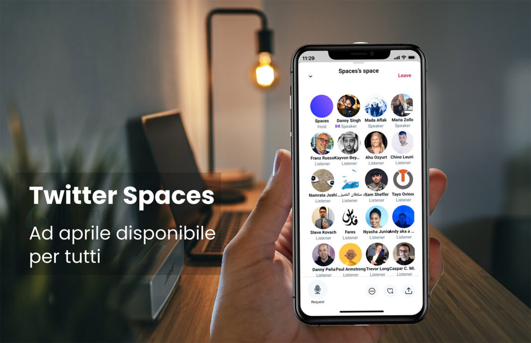 Twitter Spaces, in arrivo per tutti gli utenti ad aprile