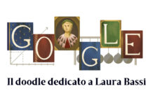 Il doodle di Google dedicato alla fisica Laura Bassi google doodle laura bassi