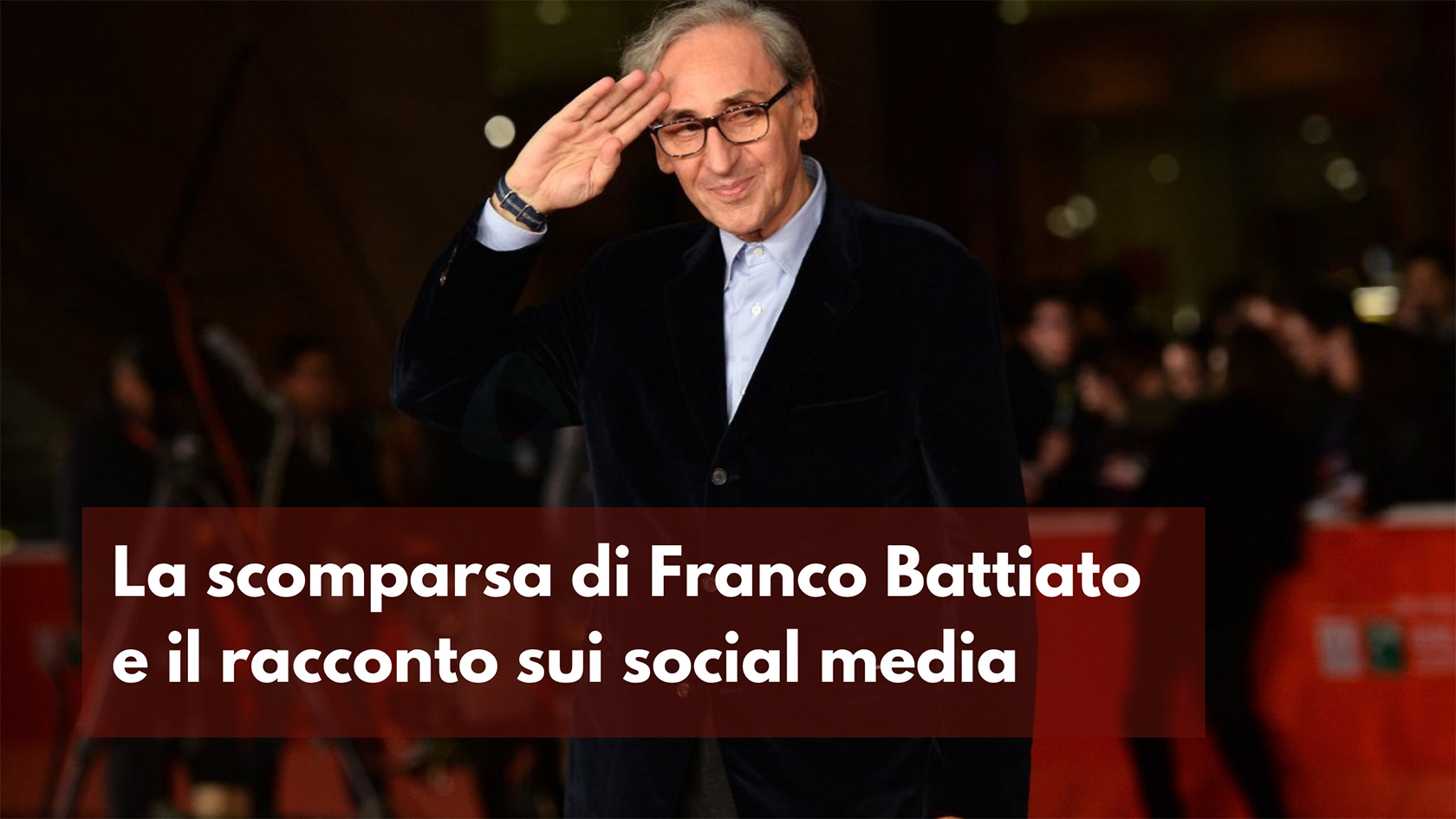 scomparsa Franco Battiato social media