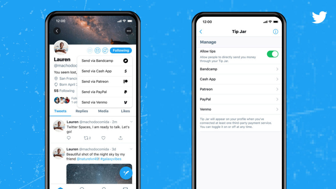 Twitter inizia a introdurre le donazioni per sostenere i Creator
