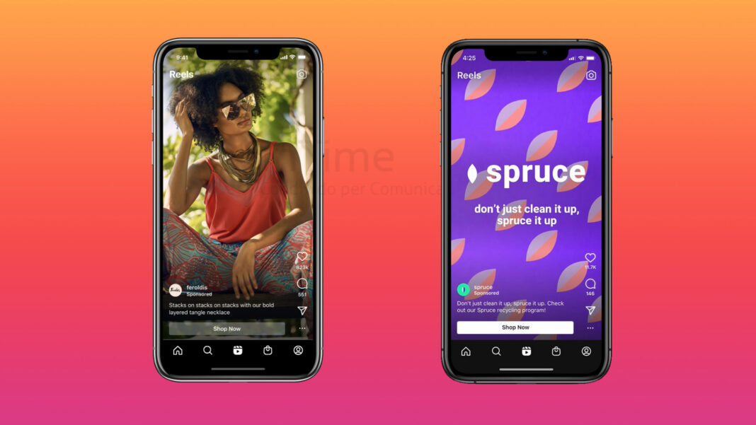 Instagram, la pubblicità arriva sui Reels