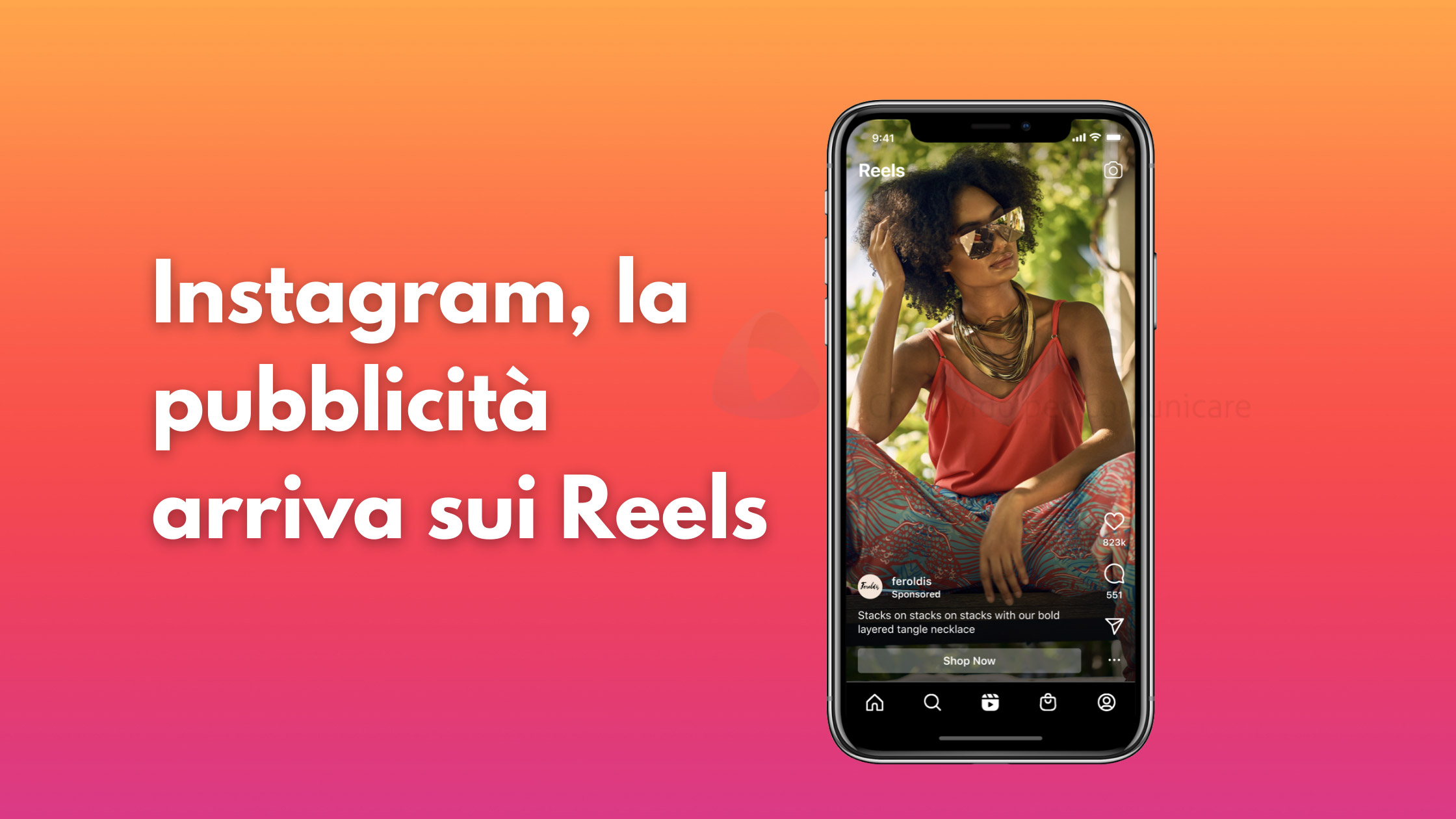 Instagram pubblicità Reels franzrusso.it