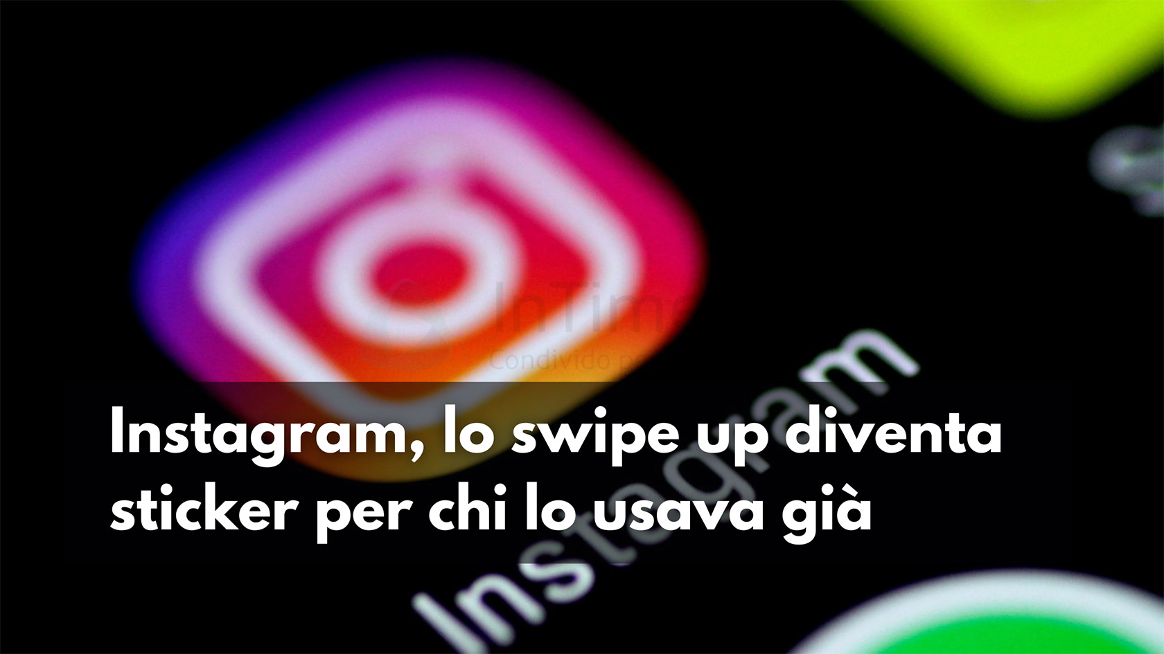 Instagram swipe up sticker per chi usava già franzrusso.it