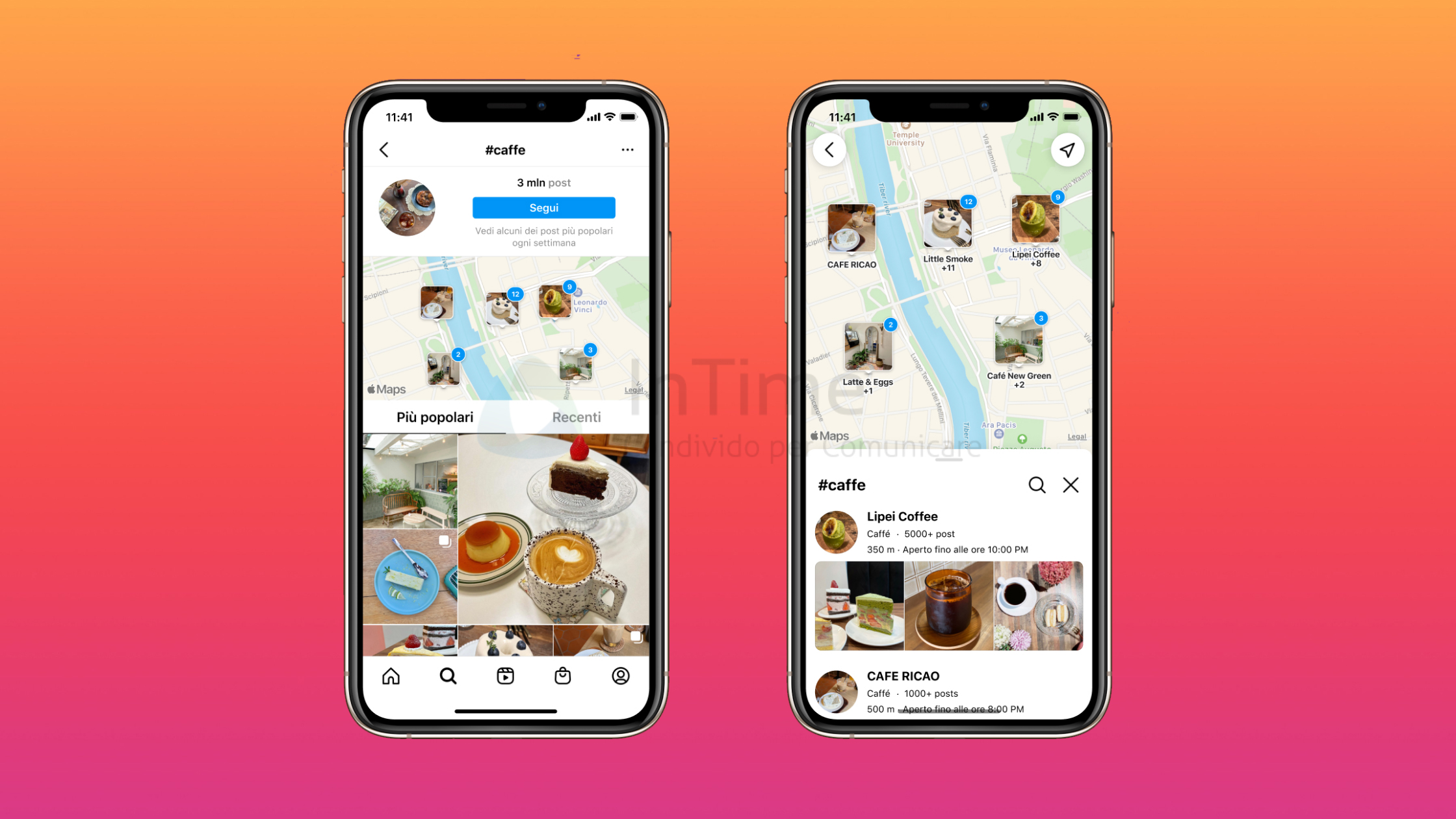 Instagram nuova funzione Cerca sulla Mappa franzrusso intime blog hashtag